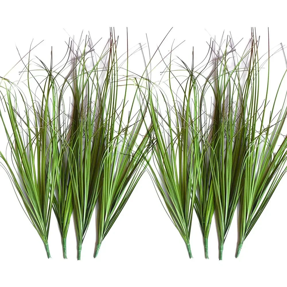 

5Pcs Artificial Onion Grass Fake Greenery For DIY Wedding Venue Decor Potted Ornament Fake Plant Outdoor Garden Decoration Love