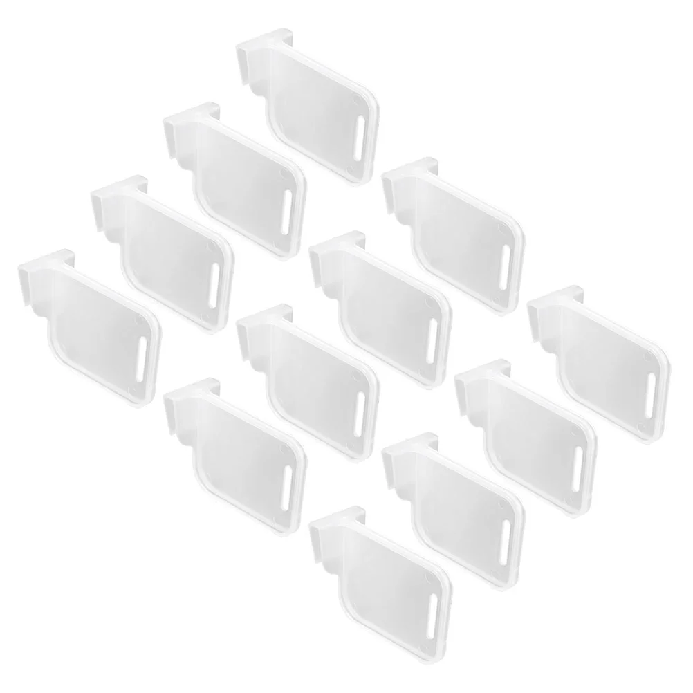 

12 Pcs Refrigerator Side Door Partition Replaceable Divider Fridge Plate Small for Room Grid Pp Compact Separator Household