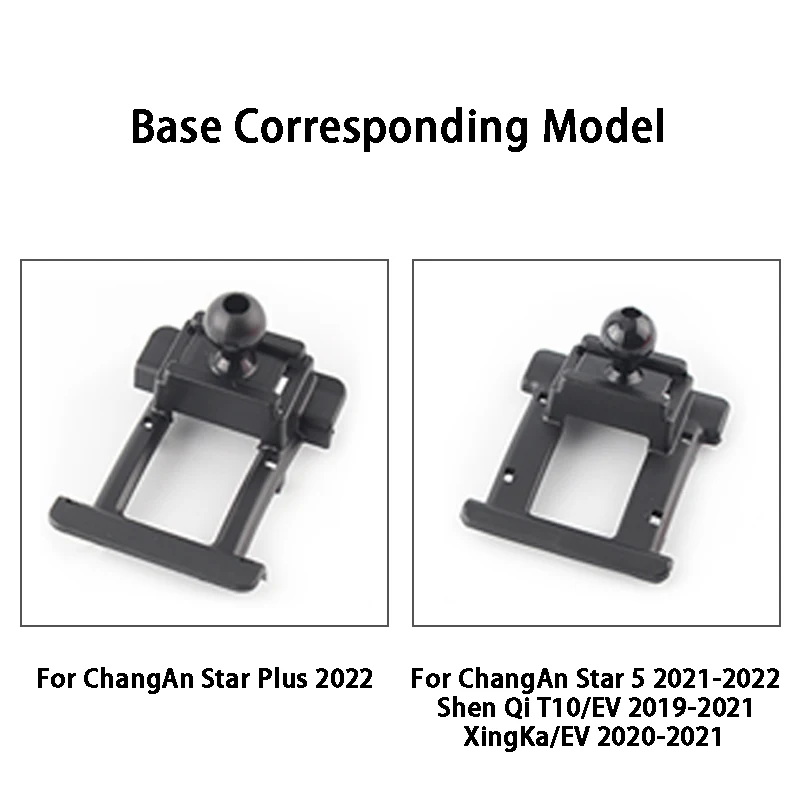 GPS Stand Car Mobile Phone Holder For ChangAn Star Plus Star 5 ShenQi T10/EV XingKa/EV Air Outlet Bracket Mobile Phone Stand