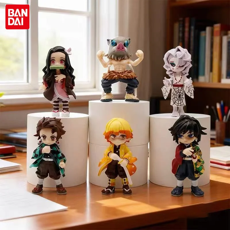 

Оригинальные фигурки Demon Slayer: Камадо Нэзуко, Агацума Зеницу, Томиока Гию — коллекционные модели, игрушки, подарок-сюрприз для детей, украшения для рабочего стола