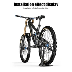 ENLEE Bicycle Display Stand Portable Universal Bicycle Support Adjustable Bike Storage Parking Stand Removable Bike Accessories