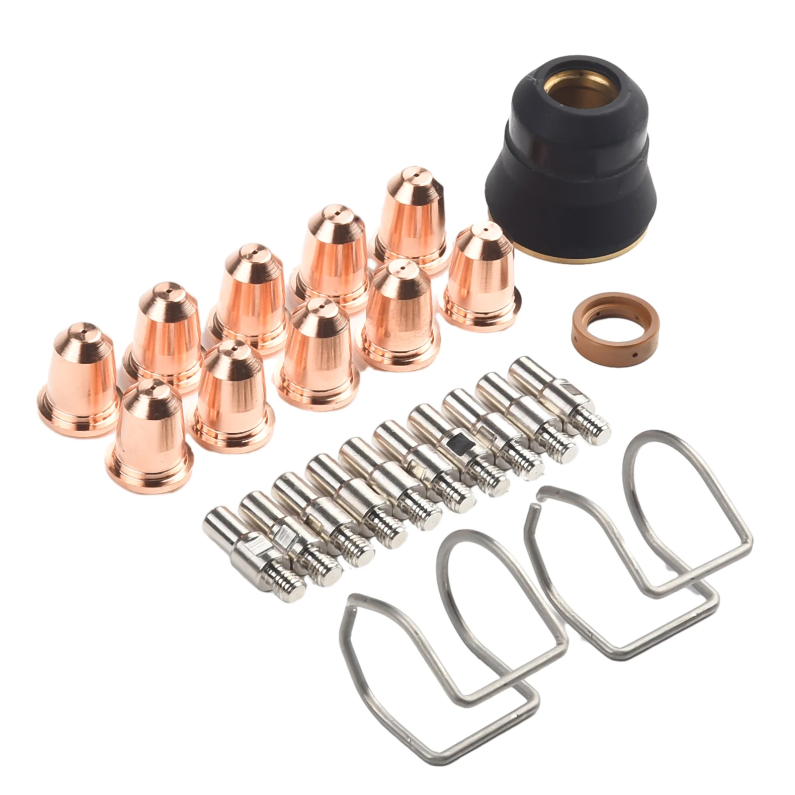 24 Pcs Plasma Cutter Set with Plasma torch spring guide Ref CV0010 WSP 08050 for Chicago Electric 95539 95413 60767 95136
