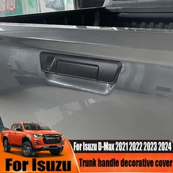 For Isuzu D-Max 2021 2022 2023 2024 luggage handle decorative cover car exterior decoration products ABS material