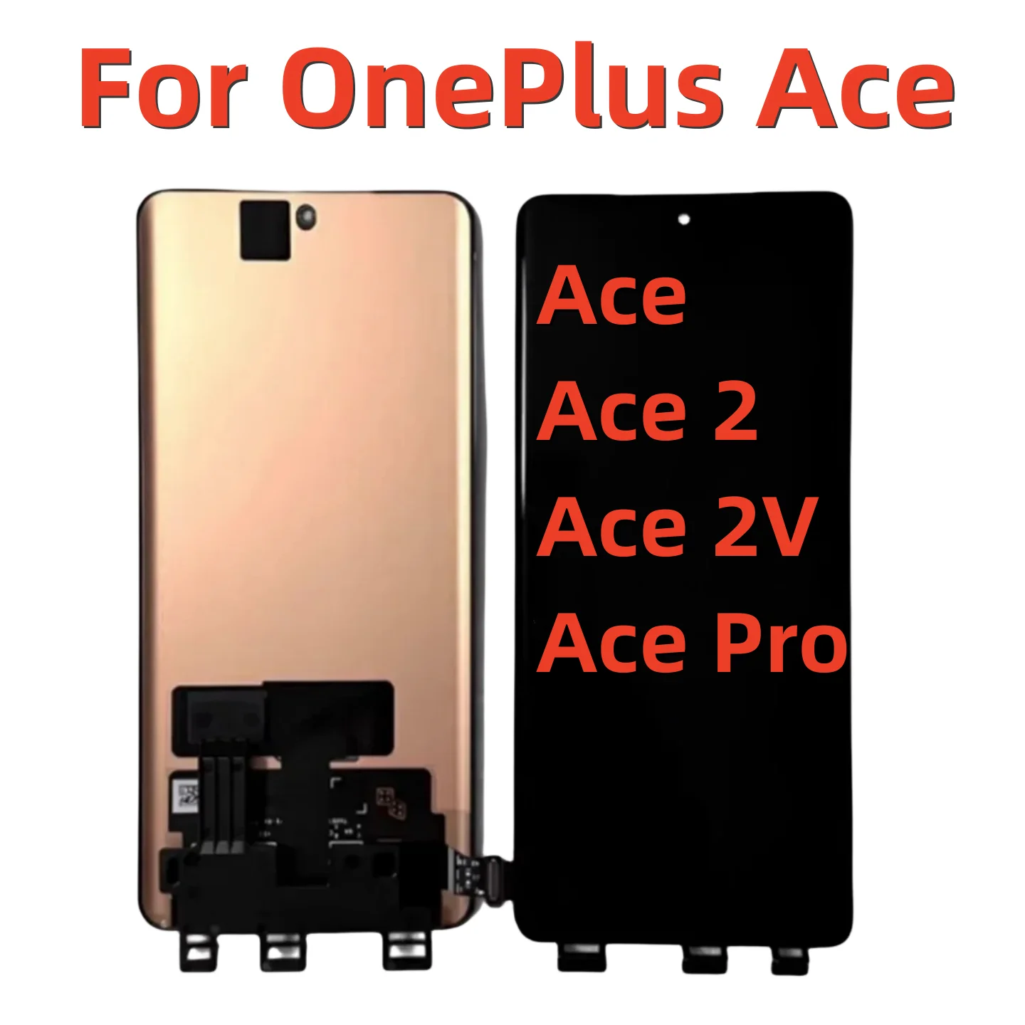 

Ori LCD Display For OnePlus Ace 2 2V Ace2 Pro 5G AMOLED Touch Screen Digitizer Assembly PGKM10 / PHK110 / PGP110 Replace