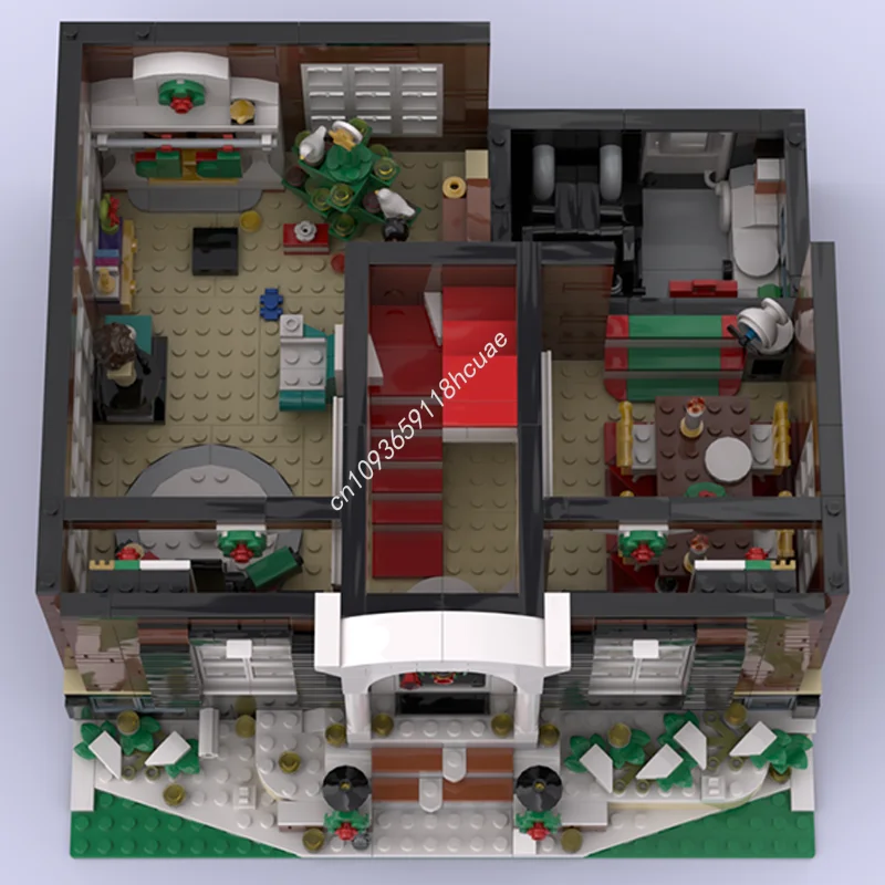 3782 قطعة MOC McCallister قصر وحدات نموذج اللبنات لتقوم بها بنفسك اللعب فكرة إبداعية التعليم هدية الكريسماس هدايا أعياد ميلاد للأطفال