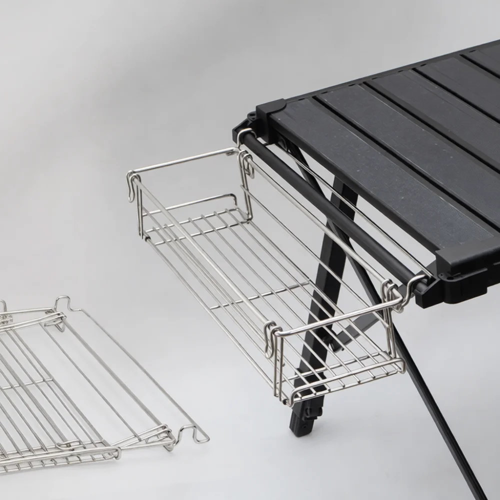 Outdoor Foldable Storage Hangi - đánh giá và giá Outdoor Camping Table With Storage