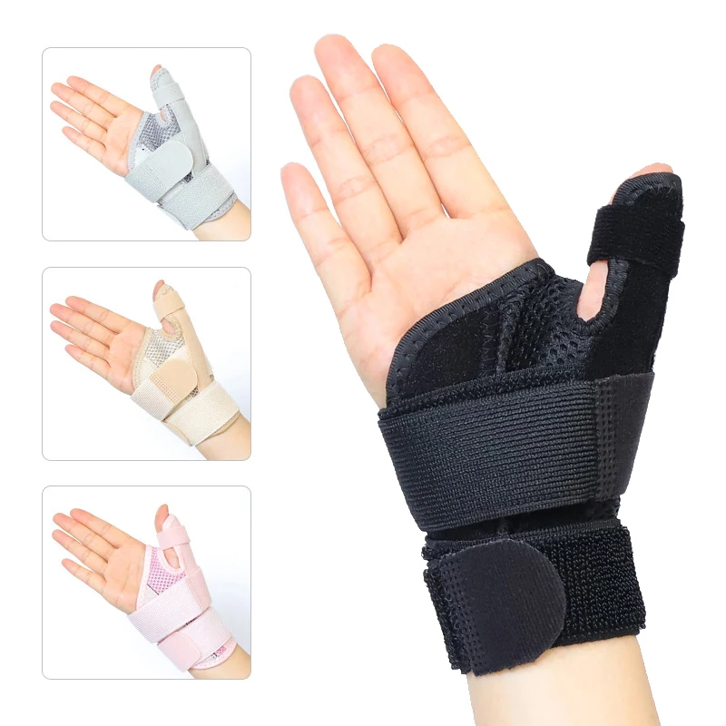 

Adjustable Wrist Thumb Splint Support Brace, Relieve Tendonitis & Arthritis Pain, Universal For Left And Right Hand Thumb Protec