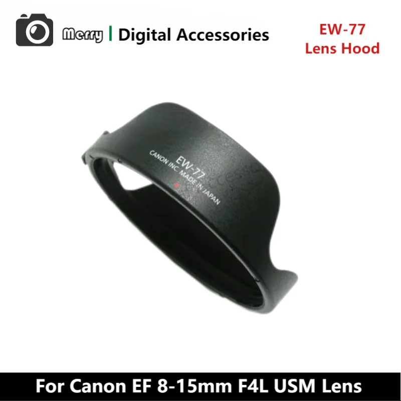 New Original Genuine Front Lens Hood EW-77 For Canon EF 8-15mm F4L USM Camera Lens EF8-15