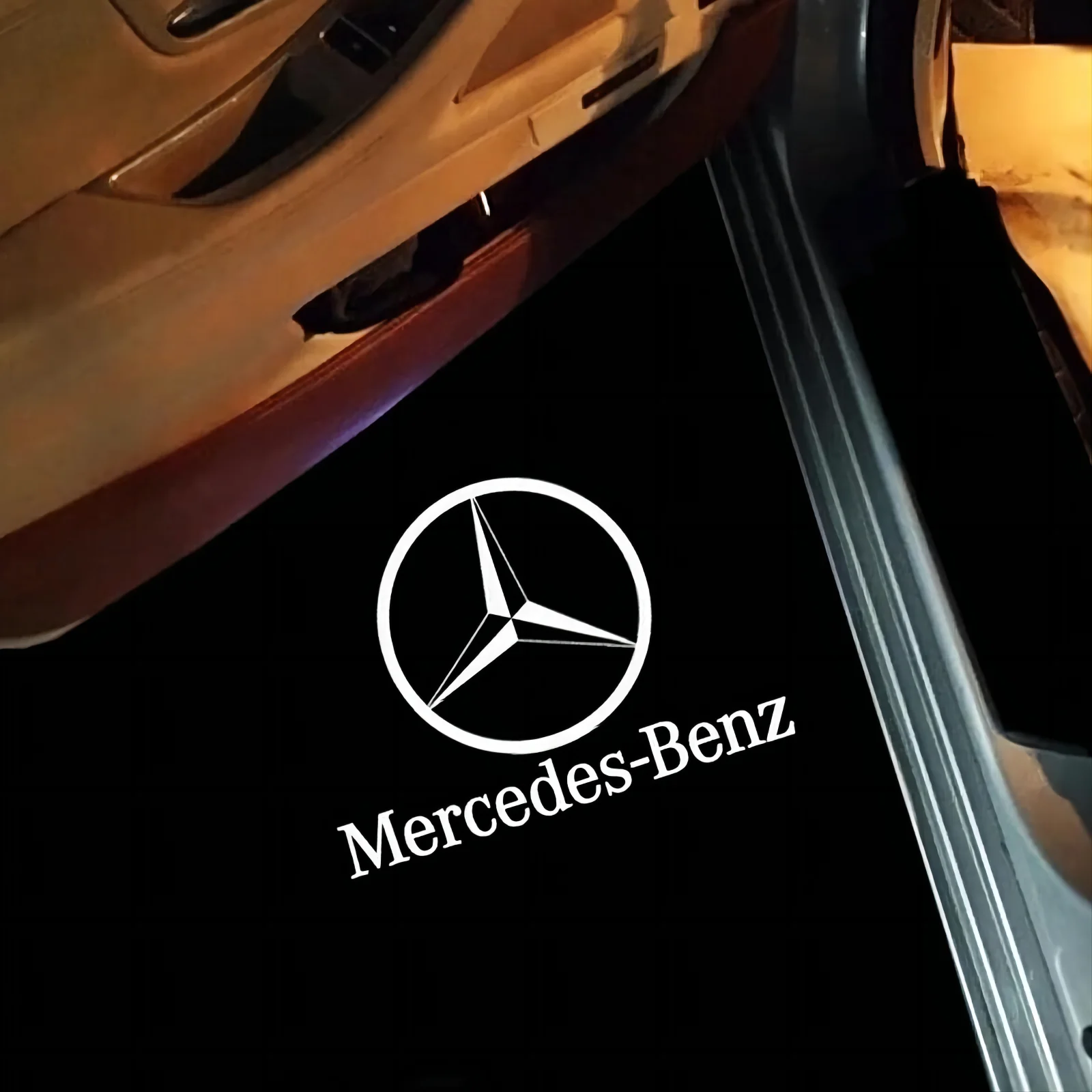 

HD светодиодный автомобильный дверной проектор для Mercedes Benz E GLC C A GLB E GLA GLE GLB Class W213 X253 X247 X166 X156 W166 W177 W205 W212
