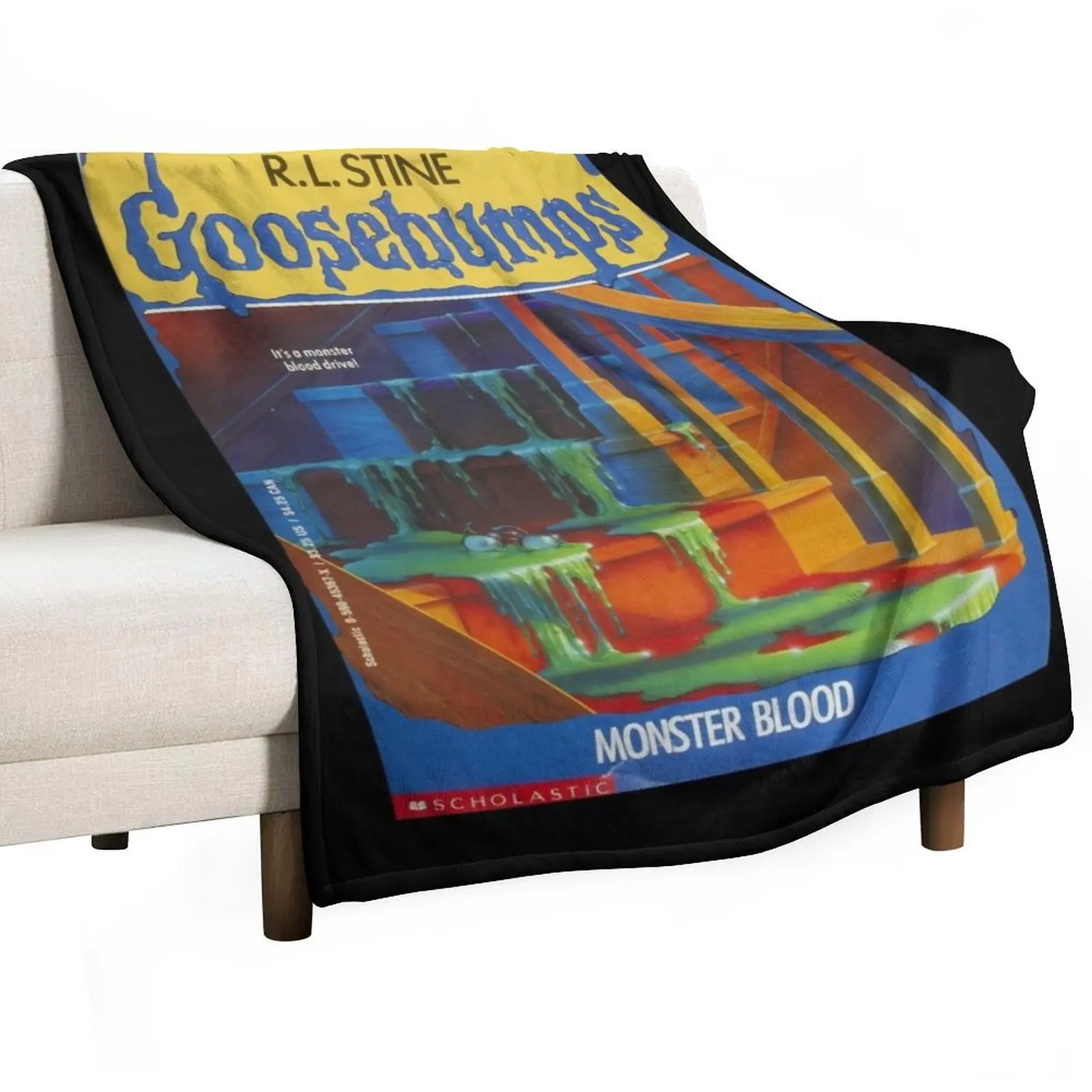 

Funny Goosebumps 2 So The Soul Throw Blanket Nap Camping Winter beds Bed Blankets