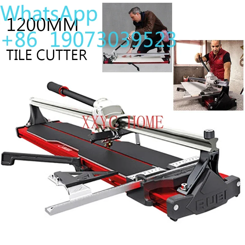 New Type X-one-1200 Enhanced Manual Tile Cutter Floor Tile Ceramic Tile Push Knife High Precision Broach Breaking Force 750kg