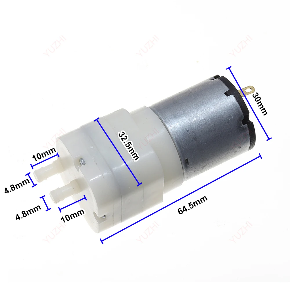 Mini 095 Air Pump DC 5V 6V 7.4V 9V 12V High Volume Air Oxygen Aeration Pump High Flow Micro Diaphragm Pump
