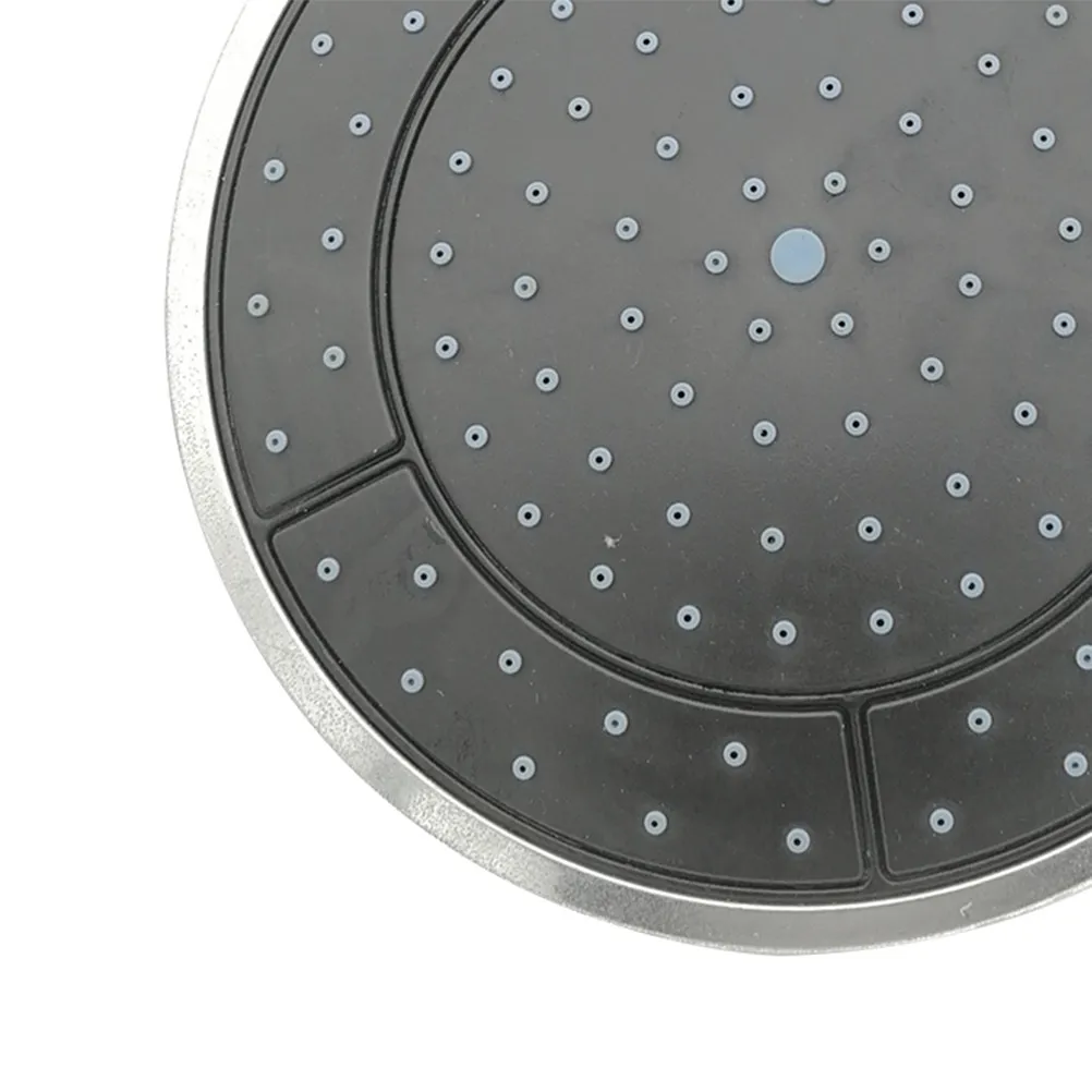 10 Inch Round Rainfall Shower Head High Pressure Waterfall Showerheads Stainless Steel Ultra-Thin Full Body Coverage Adjustable