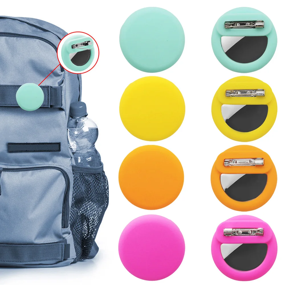 

Силиконовый чехол-трекер для AirTag, скрытый защитный чехол, держатель AirTag с защитой от потери, невидимый для детей, пожилых людей, багажа, одежды