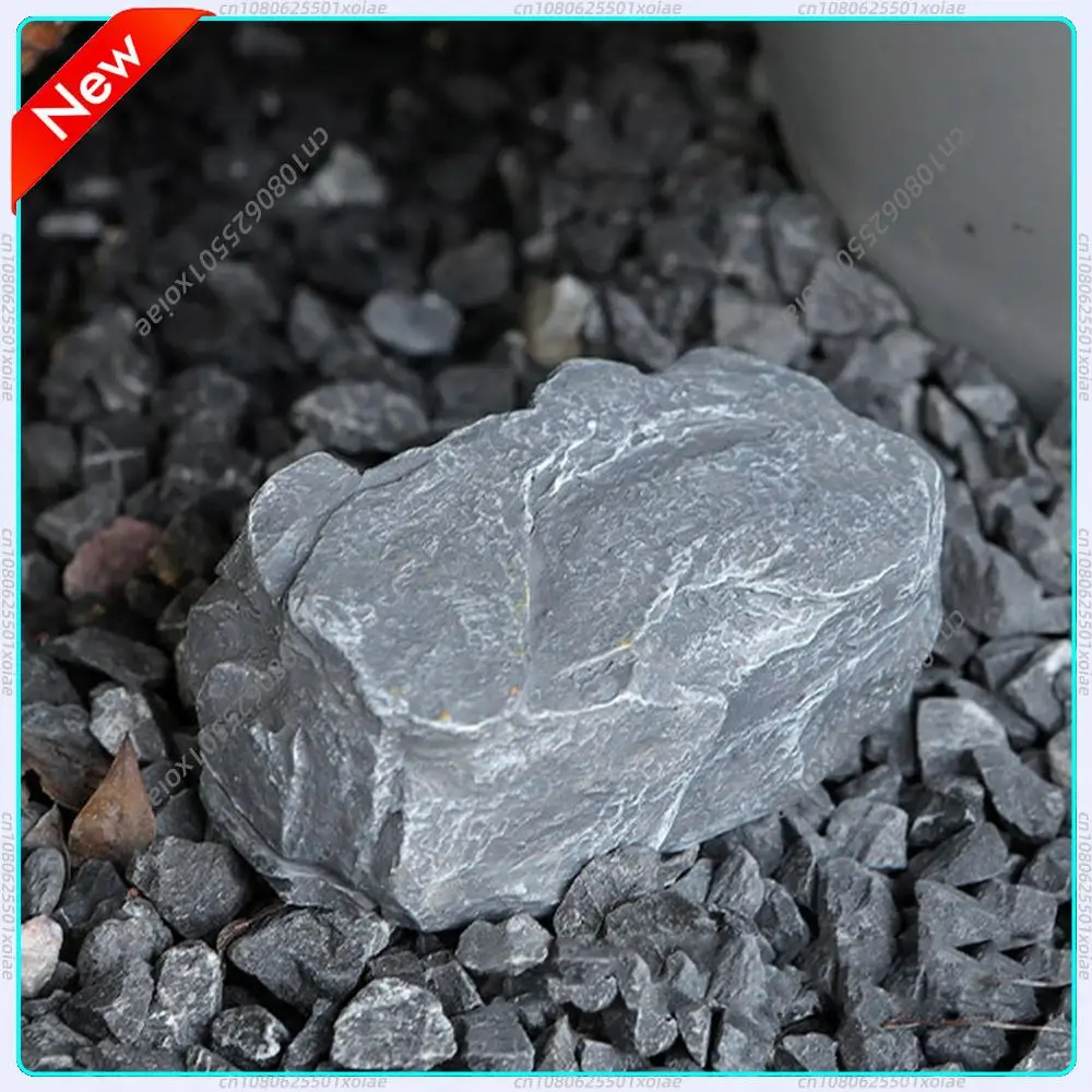 caixa-de-resina-a-prova-d'agua-para-esconder-chaves-ao-ar-livre-com-aparencia-e-toque-de-pedra-real-ideal-para-jardim-quintal-ou-geocaching