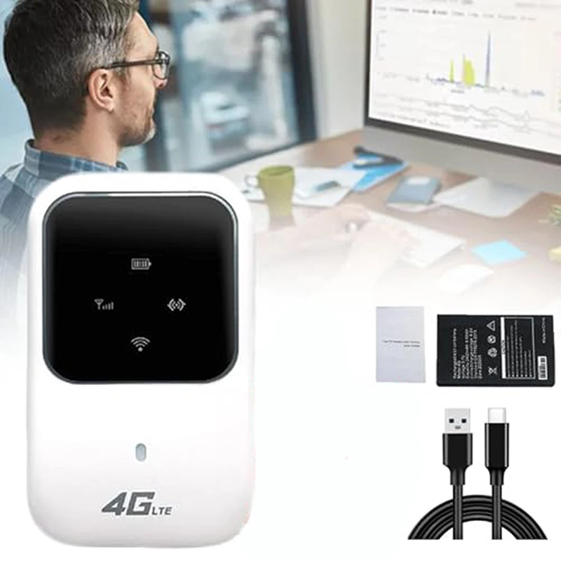 Portable WiFi Modem Available NEW Protable Modem Wifi Router Mobile Wifi Mifi 4G LTE Hotspot Unlock For Travel/Home