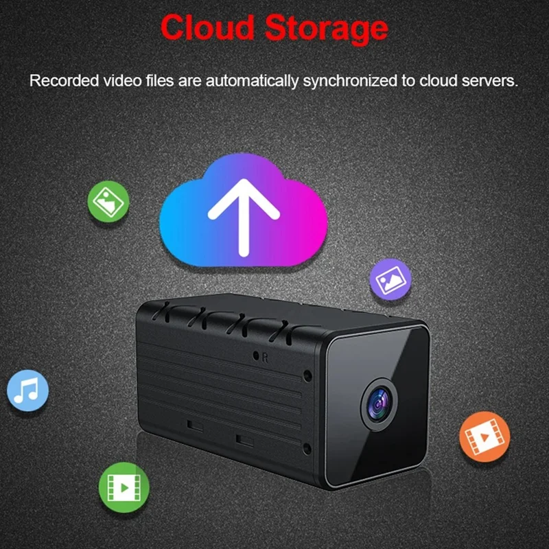 ワイヤレス WIFI カメラ屋内ビデオレコーダー赤外線ナイトビジョン監視広角