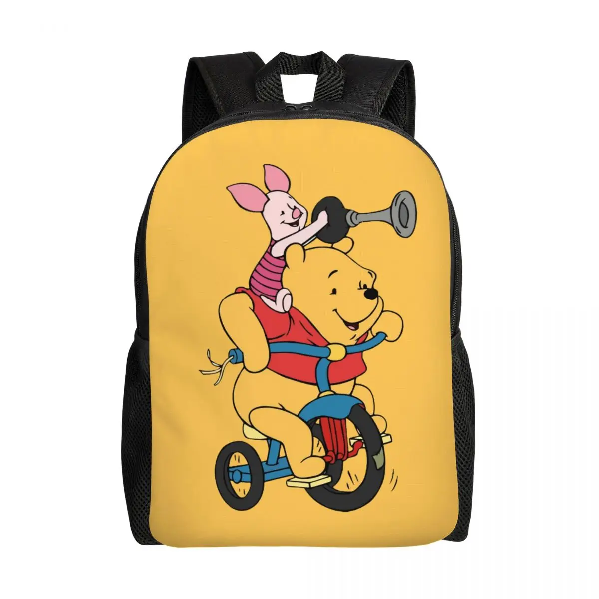 

Рюкзак My Friends Cartoon T-Tigger Pooh для мальчиков и девочек, дорожные сумки для колледжа и школы, женские и мужские сумки для книг, подходит для 15-дюймового ноутбука