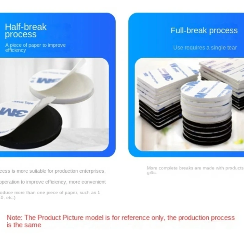 3M 9448A Double-Sided Adhesive Foam Tape, Strong Thickened Eva Adhesive, High Viscosity, Hook Ornaments for Vehicle Use view 2