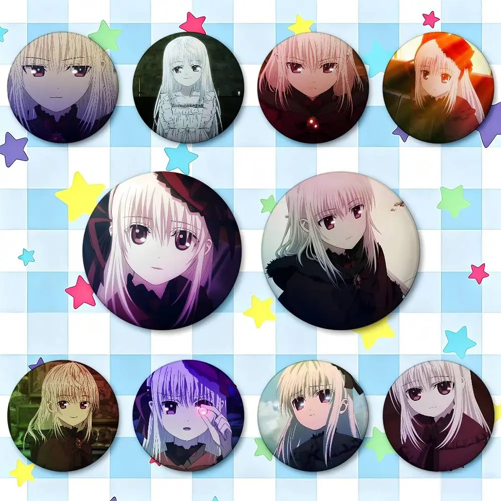 Anna Kushina Anime Characters Badges 25 32 44 58 75 Mm Round Cosplay Pin Bag Decor Fans Collect Friends Gifts Brooch Souvenir