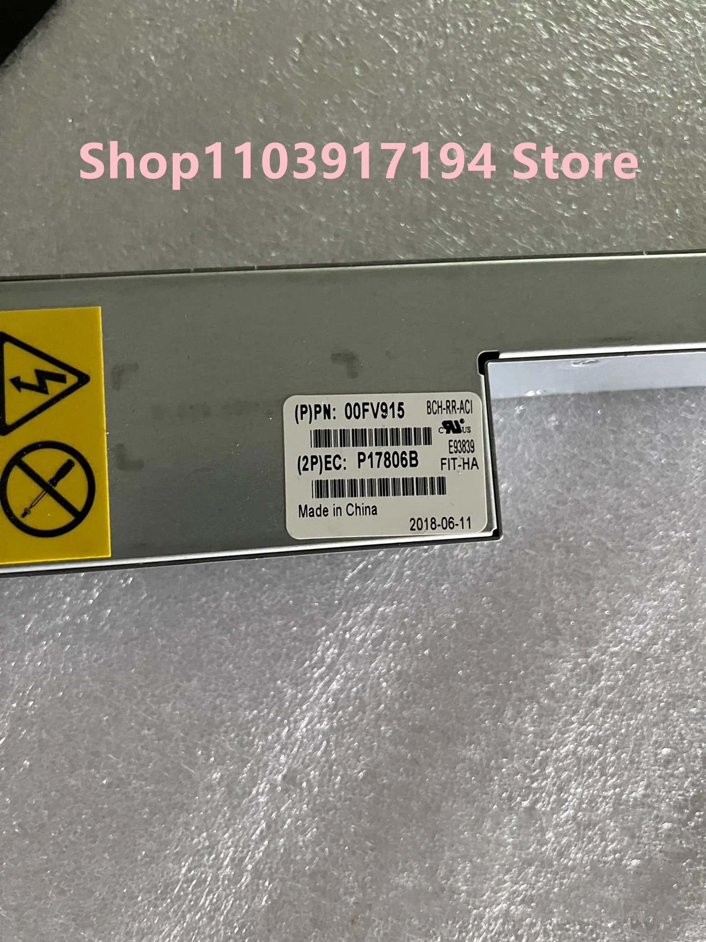 FOR IBM 00FV915  Power supply AC rear line connector Be suitable for E870 E880