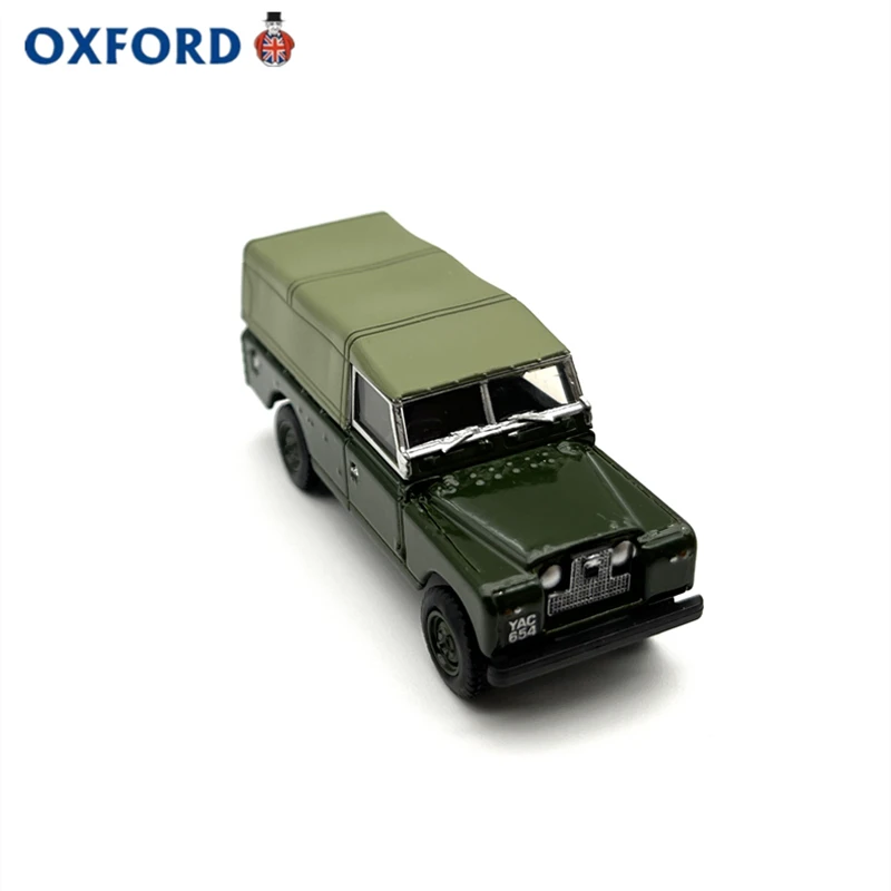 Oxford 1:76 Land Ro-ver II Jeep Transporter Diecast Simulation Model Cars Toys