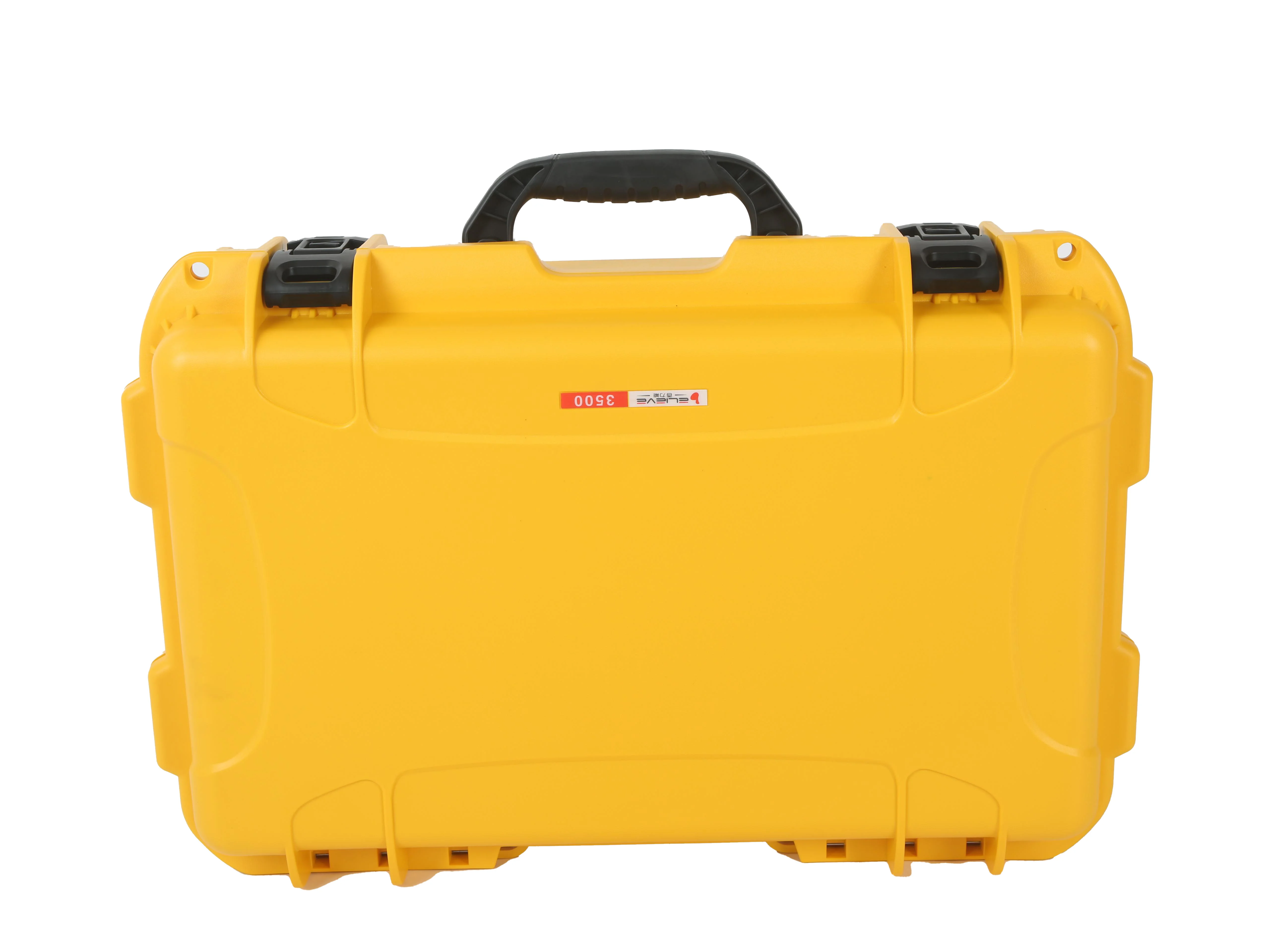 waterproof hard plastic tool case box with custom eva foam