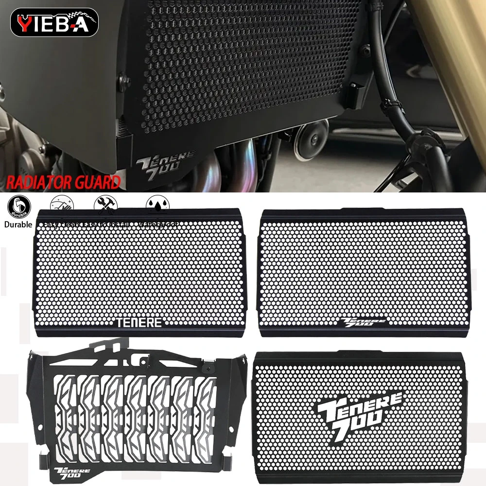 

Motorcycle Radiator Guard Grille Cover Protector For Yamaha Tenere 700 Rally 2019-2023 2024 2025 Tenere700 T7 Rally Accessories