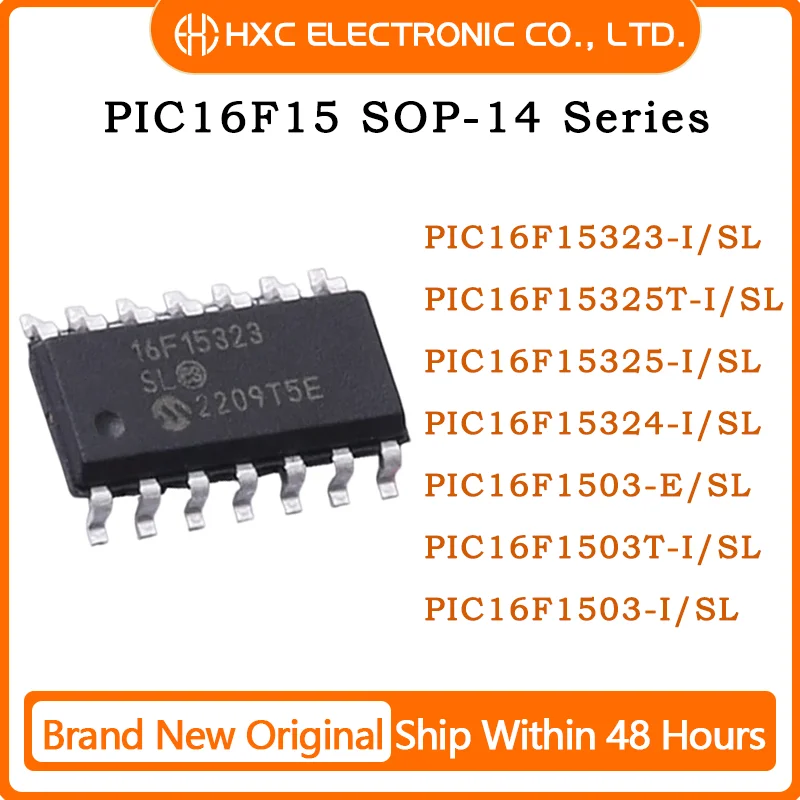 5PCS PIC16F1503 PIC16F1503T PIC16F15323 PIC16F15324 PIC16F15325T PIC16F15325 New IC Chip