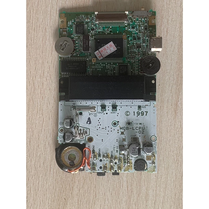 Original PCB Plate Main Board For Game Boy GB /GBP /GBC Motherboard CPU Used