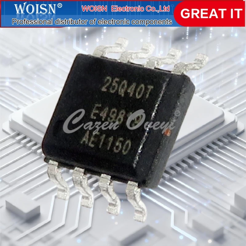 Circuit Board Parts GD25Q40T GD25Q40 PIC24LC512-I/SN 24LC512-I/SN 24LC512 W25Q40CLNIG 25Q40CLNIG 25Q40 SOP-8