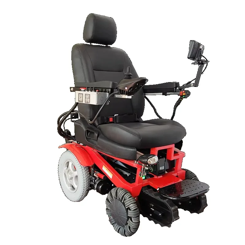 Electric Fully Automatic Climbing Stair Machine Wheelchair for Elderly and Handicapped