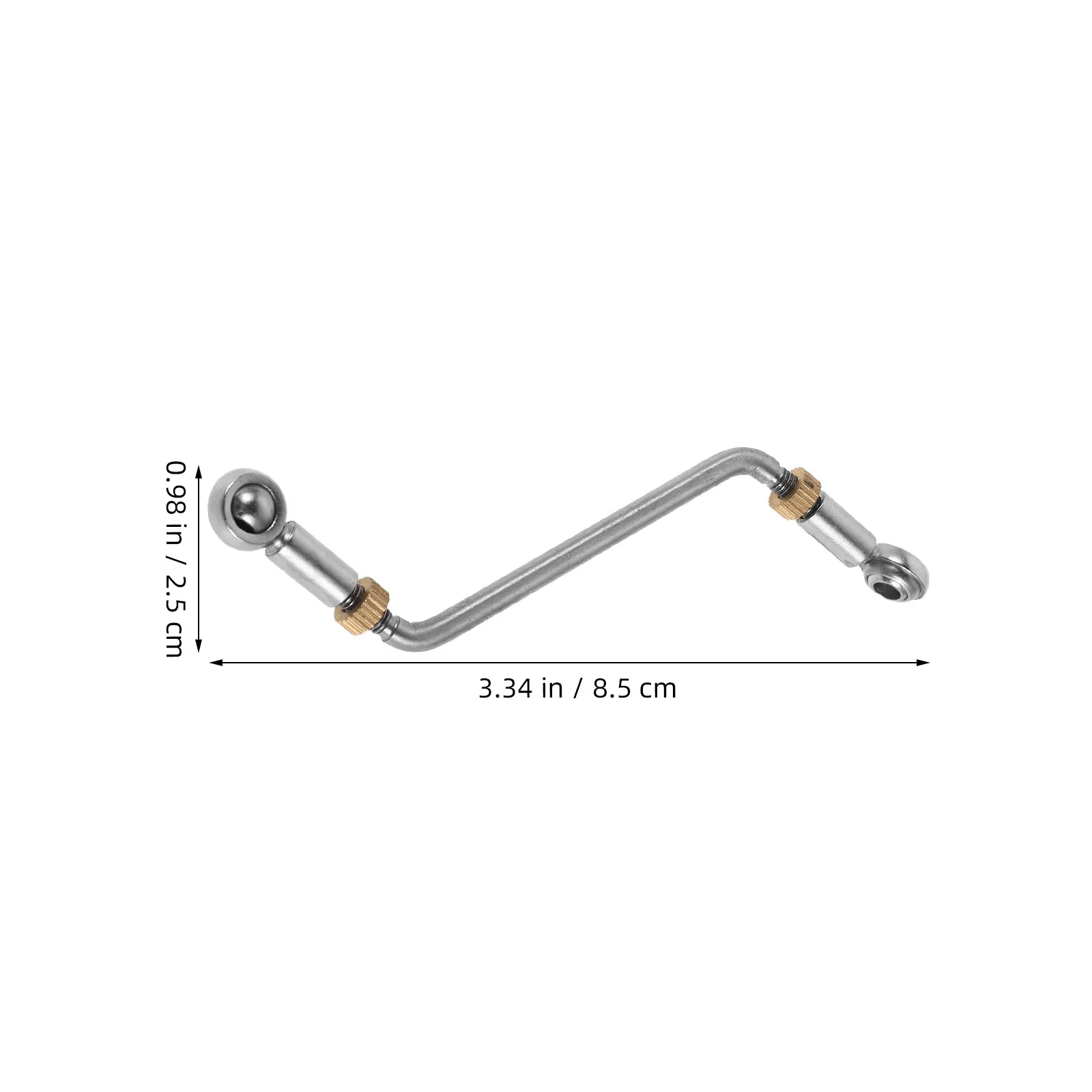 Brass Instrument Rotary Valve Linkage Pushrod Ball Joint Screws Repair Kit for French Horn, Tuba, Euphonium