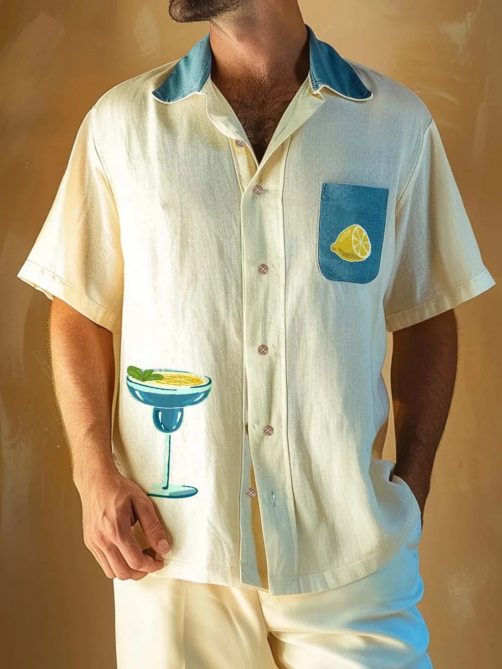 

Мужская футболка из хлопка и льна, новинка лета 2024, модная уличная повседневная мужская рубашка больших размеров