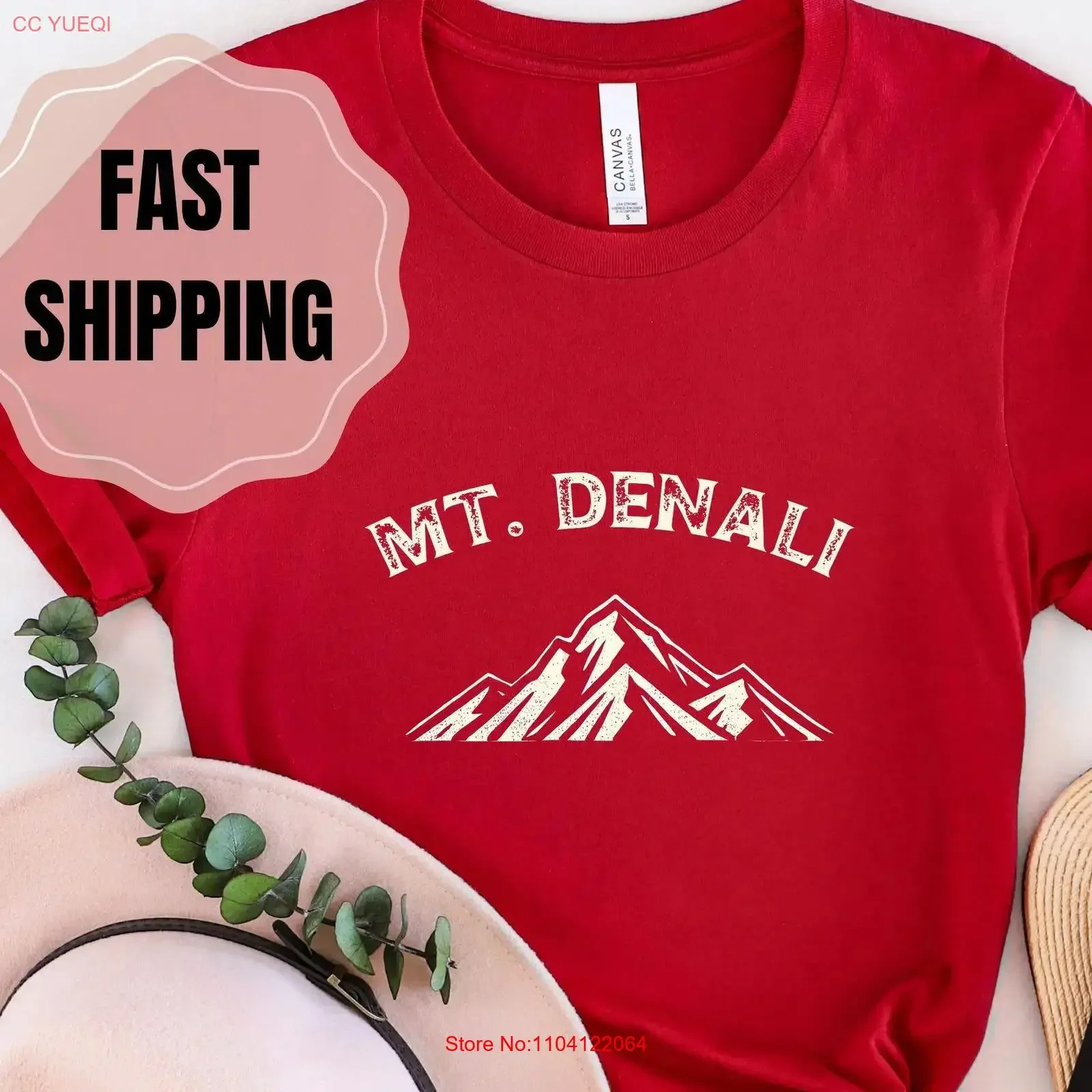 Mt Denali camiseta Monte Anti McKinley ejecutivo orden 2025 aventura política senderismo vintage lavado Casual homme
