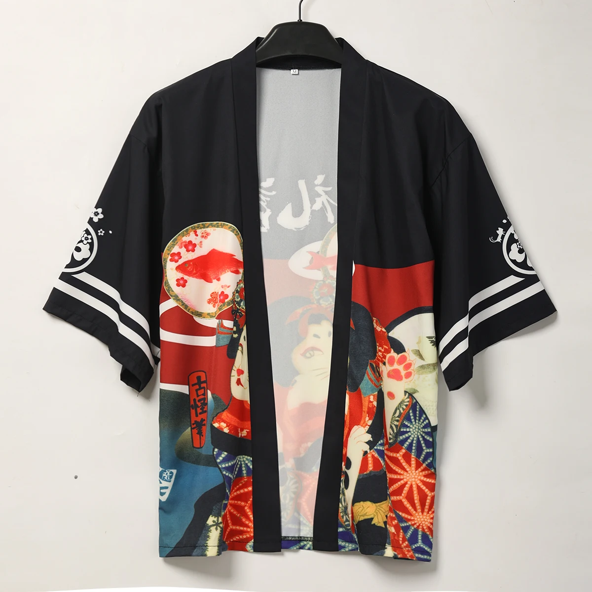 سترة صوفية شال كيمونو ياباني لتغطية المعطف