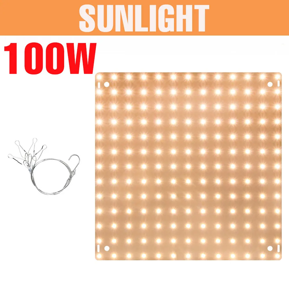200W LED Quantum Board Licht Groeien Volledige Spectrum Plant Lamp Kas Tent Groente Interieur Ingemaakte Bloem Teelt Verlichting
