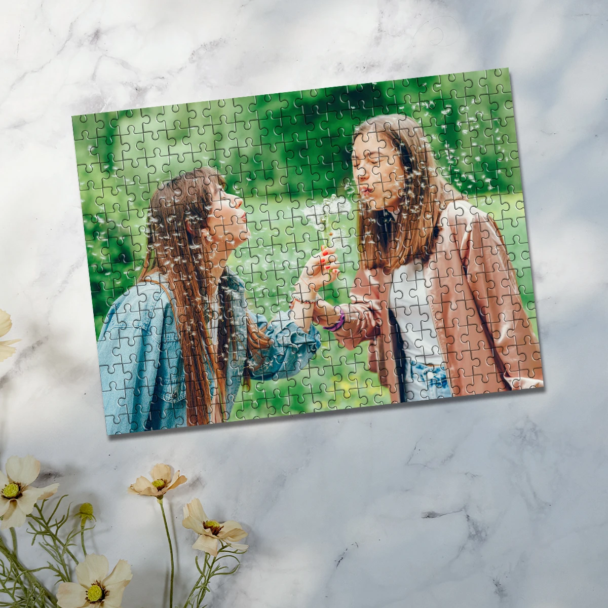 35/300/500/1000 Stück personalisiertes Fotopuzzle mit Ihren eigenen Fotos und Bildern, ideale Geschenke für Feiertage und Partys