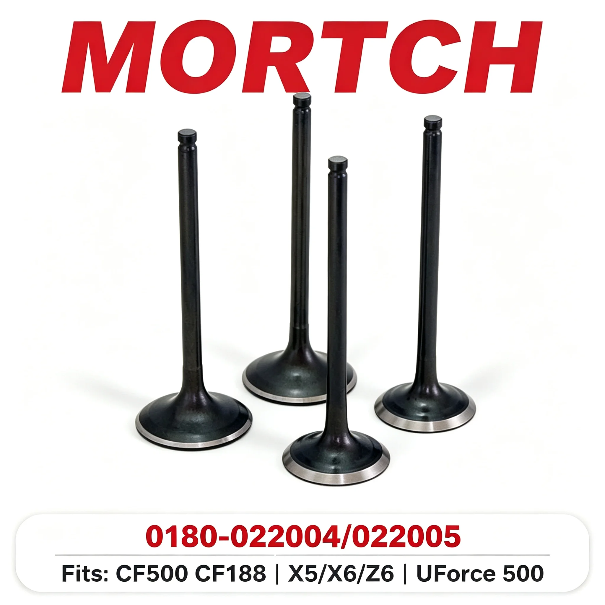 Inlet Exhaust Valve 0180-022004 0180-022005 For CF Moto 500cc ATV CF500 CF500-2 CF500-5 X5 UTV CF500-3 UForce 500 U5 CF188