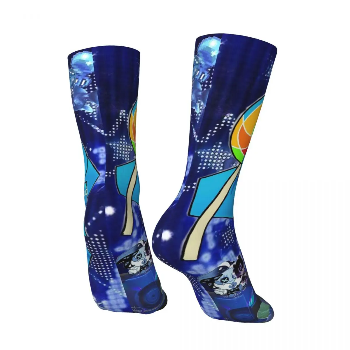 Bluudude Gubby Spawn Point Meias Unissex Homens Forsaken Jogo Meias Médio Macio Meias Modernas Escalada de Inverno Meias Antiderrapantes