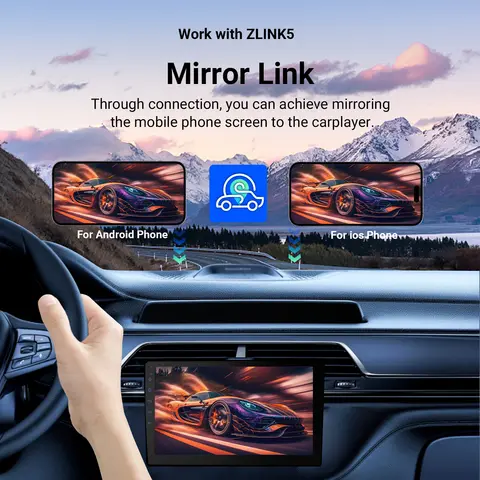 Haudio 9" Wireless Double Din Car Stereo, Car Radio with Apple Carplay & Android Auto/BT 5.4/Backup Camera/Mirror Link/WiFi-6 8 best sales carplay double din - №5