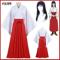 Anime Jujutsu Kaisen Iroi Utahime Cosplay Costume Wig Kostuum Kimono Ik Panrs Uniform Tokyo Jujutsu High School Pruik Kleding