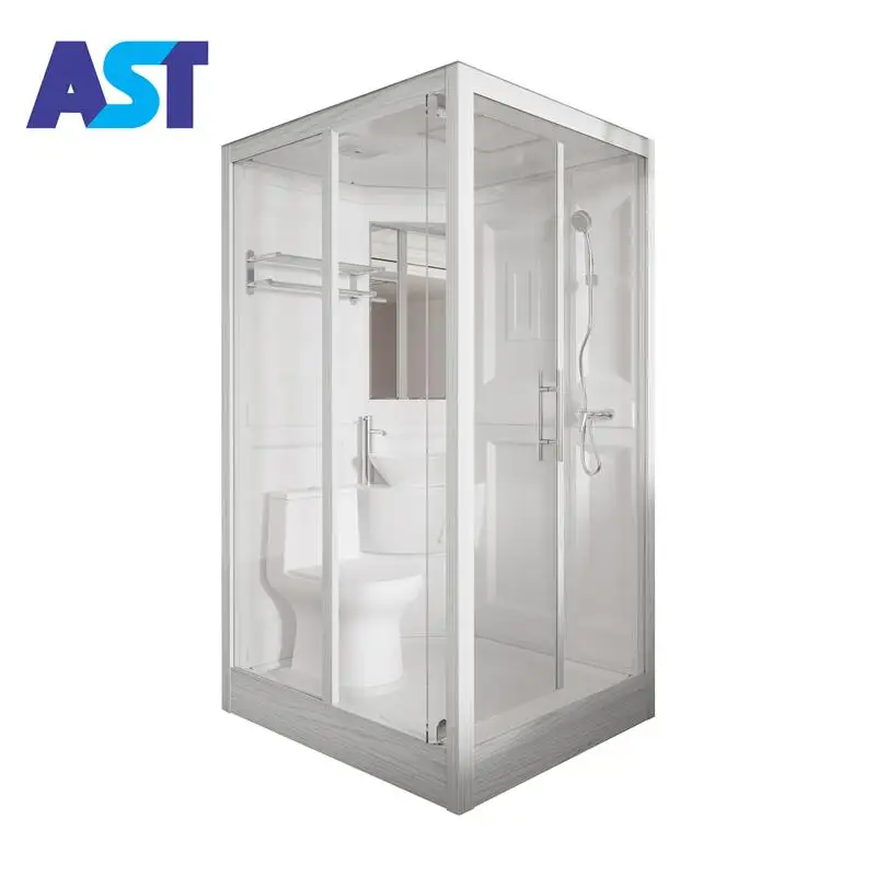 

AN1014 Prefab Camping Caravan Modular Bathroom Toilet Unit Shower POD