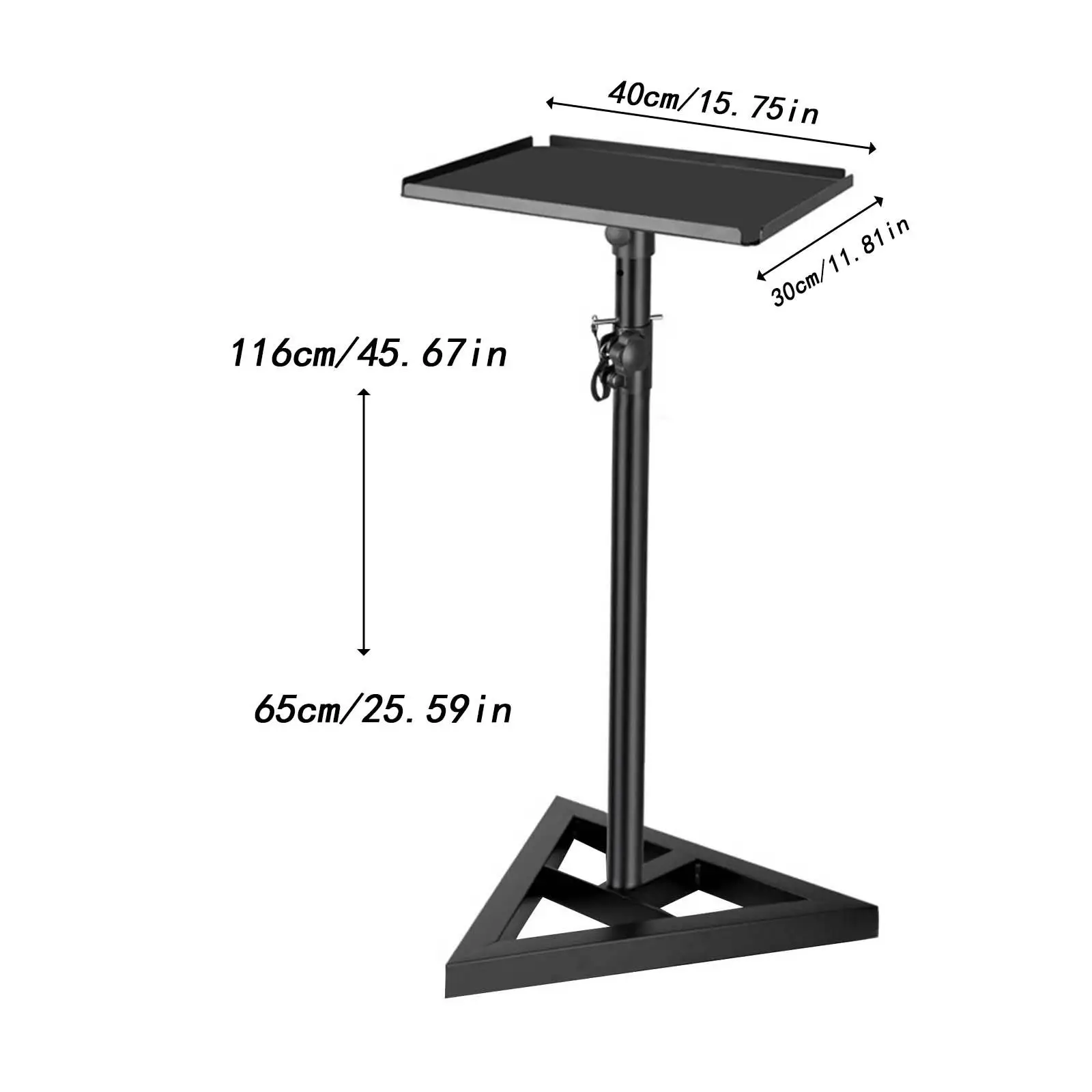 Floor Speaker Stand Sturdy for Studio & Bookshelf Speakers Speaker Support