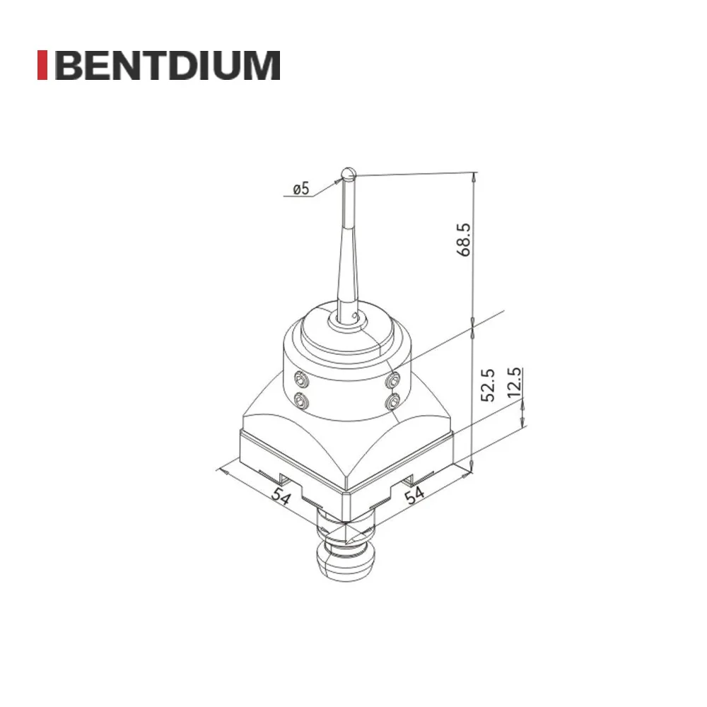 China Wholesale 3M EDM Centering Sensor With Ball D5 Edm Tool Fixture