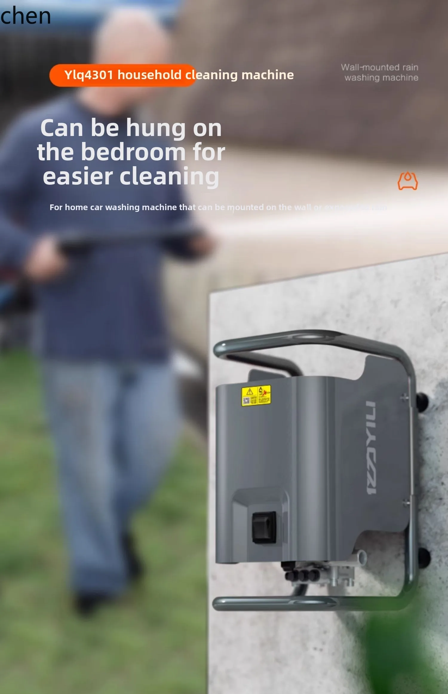 LXC lavatrice per auto ad alta pressione pistola ad acqua spazzola per lavaggio pavimenti portatile ad alta potenza artefatto per macchina per la pulizia forte per auto