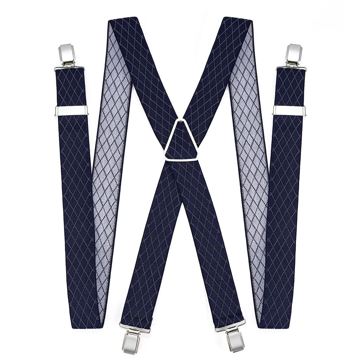 กางเกงสูทผู้ใหญ่ผู้ชายลายสก๊อต กางเกงเอี๊ยม กางเกงสไตล์อังกฤษของผู้ชายพร้อมสายเอี๊ยมยางยืด