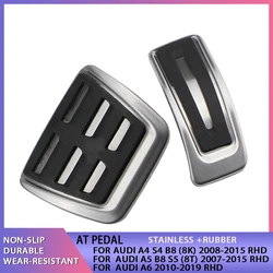 Car Fuel Brake Pedal Cover for Audi A4 B8 A5 B8 A6 B8 2008-2019 A7 Q5 Q7 Q8/For Porsche Macan Cayenne RHD Car Accessories