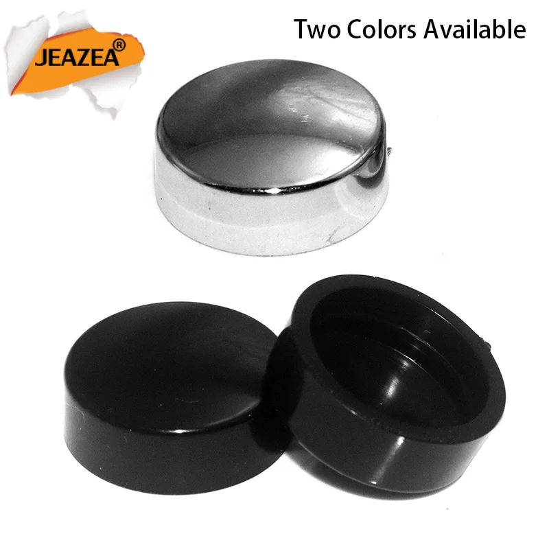 JEAZEA License Plate Frame cover Mounting Screws Bolt Screw Nut Cap Bolt Cover for Car Truck Motorcycle