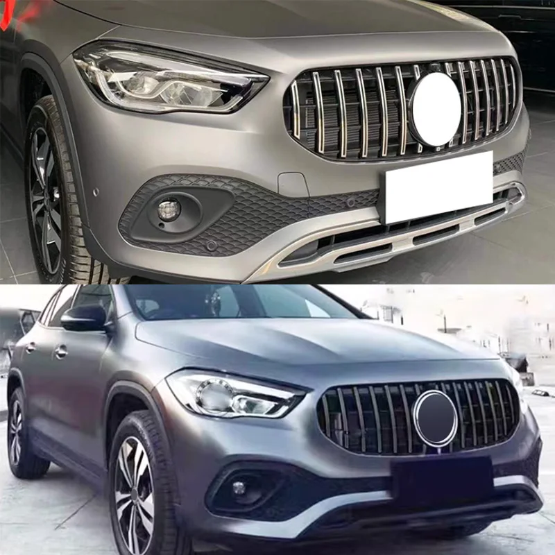 

Front Grille Grill For Mercedes-Benz GLA Class H247 GLA180 GLA200 GLA250 2020-2023 Tuning Grills Body Kits Tuning Car Styling